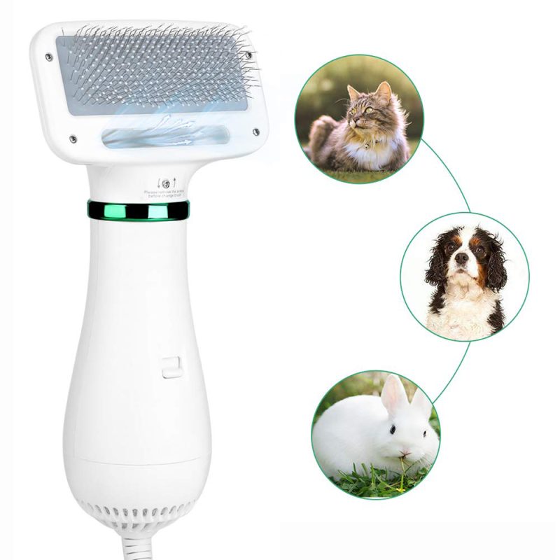 Perie cu uscator 2 in 1 M631, pentru animale, 2 trepte - ShopSee - Magazin online