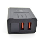 Adaptor cu 2 porturi USB si afisaj LED, 80 cm - ShopSee - Magazin online