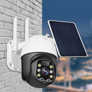 Camera HD CCTV cu panou solar SX908, 2MP, LED - ShopSee - Magazin online