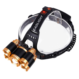 Lanterna pentru cap, 5 LED-uri, 4 moduri iluminare - ShopSee - Magazin online