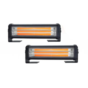 Set 2 Lampi auto, lumina de avertizare, stroboscop, 40W - ShopSee - Magazin online