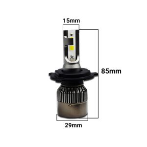 Set 2 becuri LED auto R6, 80W, 4000Lm, 6000k Slot 9005 - ShopSee - Magazin online