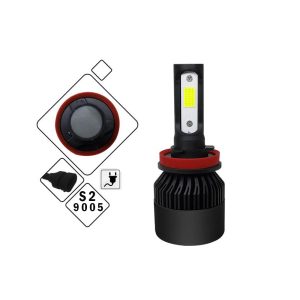Set 2 becuri LED auto S2 9005, 150W, 8000LM - ShopSee - Magazin online