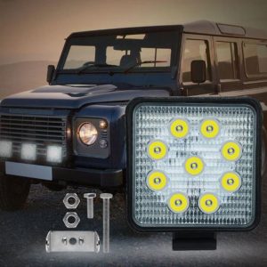 Set 2 proiectoare patrate 9  Led, 27W - ShopSee - Magazin online