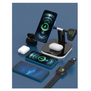 Incarcator wireless 3 in 1, 971, lumina LED - ShopSee - Magazin online