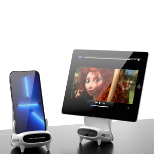 Incarcator wireless reglabil M111 pentru telefon, cu ventilator - ShopSee - Magazin online