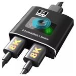 Adaptor HDMI cu 2 porturi USB QZ8Q2, iesire 4K, 8K - ShopSee - Magazin online
