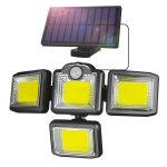 Lampa solara 192LED, 1929, suport prindere, senzor, 40W - ShopSee - Magazin online