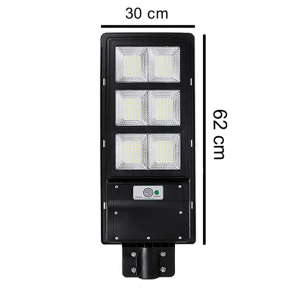 Lampa solara cu senzor LED, stradala, 400W - ShopSee - Magazin online