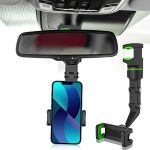 Suport auto telefon cu prindere pe oglinda retrovizoare, ZJ005 - ShopSee - Magazin online