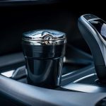 Scrumiera auto cu capac B232, LED albastru, universala, 3 culori - ShopSee - Magazin online