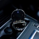 Scrumiera auto cu capac B232, LED albastru, universala, 3 culori - ShopSee - Magazin online