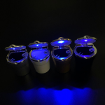Scrumiera auto cu capac B232, LED albastru, universala, 3 culori - ShopSee - Magazin online