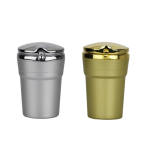 Scrumiera auto cu capac B232, LED albastru, universala, 3 culori - ShopSee - Magazin online