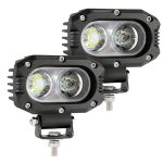 Set 2 Proiectoare LED auto LED de 120W/set, lumina alba - ShopSee - Magazin online
