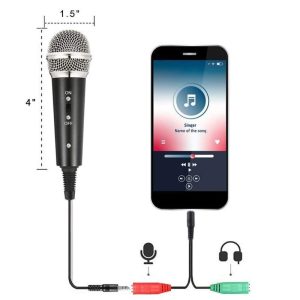 Microfon profesional cu mini trepied si condensator, WG500 - ShopSee - Magazin online