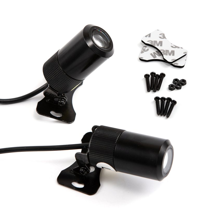 Set 2 lampi laterale, motocicleta, Angel Wings, albastru - ShopSee - Magazin online