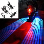 Set 2 lampi laterale, motocicleta, Angel Wings, albastru - ShopSee - Magazin online