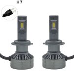 Set 2 becuri auto V80 H7, LED, 100W per bec, 12000 lumeni, 6000K - ShopSee - Magazin online