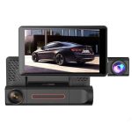 Camera auto tripla DVR, Full HD, inregistrare automata, 4” - ShopSee - Magazin online