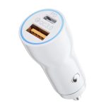 Adaptor universal auto cu 2 USB, LED, 38W - ShopSee - Magazin online