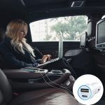 Adaptor universal auto cu 2 USB, LED, 38W - ShopSee - Magazin online