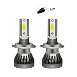 Set 2 becuri auto H7, 100W, 6000K, 11000 lumeni - ShopSee - Magazin online