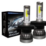 Set 2 becuri auto LED H1, 11000 lumeni, 110W per set, 6000K - Alb - ShopSee - Magazin online