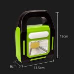 Lanterna cu panou solar HB9707A1, 3 surse de lumina - ShopSee - Magazin online
