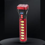 Lanterna LED cu incarcare solara HB7071, 18W, 5 faze de iluminare - ShopSee - Magazin online