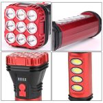 Lanterna LED cu incarcare solara HB7071, 18W, 5 faze de iluminare - ShopSee - Magazin online