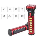 Lanterna LED cu incarcare solara HB7071, 18W, 5 faze de iluminare - ShopSee - Magazin online