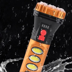 Lanterna LED cu incarcare solara HB7072, 10W, 4 faze de iluminare - ShopSee - Magazin online