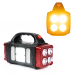 Lanterna LED cu incarcare solara HB2678, 25W, 4 faze de iluminare - ShopSee - Magazin online