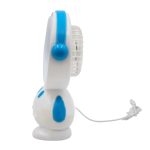 Mini ventilator 2 in 1 cu lumina LED, 2 culori, USB, silentions - ShopSee - Magazin online
