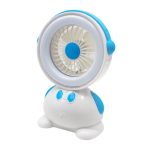 Mini ventilator 2 in 1 cu lumina LED, 2 culori, USB, silentions - ShopSee - Magazin online