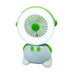 Mini ventilator 2 in 1 cu lumina LED, 2 culori, USB, silentions - ShopSee - Magazin online