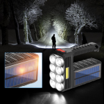 Lanterna multifunctionala cu incarcare solara SD623, 20W, 8LED - ShopSee - Magazin online