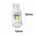 Set 2 x Becuri auto 10W T10, 6LED SMD - ShopSee - Magazin online