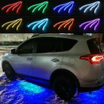 Kit 4 benzi LED auto RGB, telecomanda, sub masina - ShopSee - Magazin online