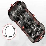 Kit 4 benzi LED auto RGB, telecomanda, sub masina - ShopSee - Magazin online