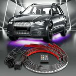 Kit 4 benzi LED auto RGB, telecomanda, sub masina - ShopSee - Magazin online