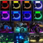 Kit 4 benzi LED auto RGB, telecomanda, sub masina - ShopSee - Magazin online