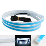 Banda LED auto flexibila pentru capota, 1.5m, alb rece - ShopSee - Magazin online