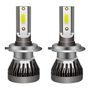 Set 2 Becuri auto H7 LED, 80W/set, F2 COB - ShopSee - Magazin online