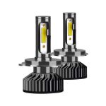 Set 2 Becuri auto H4 F2 LED, 100W/set, canbus, doua faze - ShopSee - Magazin online