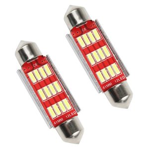 Set 2 Becuri auto 5W LED SMD, canbus, 41mm - ShopSee - Magazin online