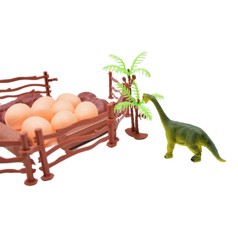 Set 35 piese, figurine dinozauri si accesorii decor - ShopSee - Magazin online