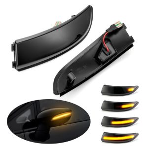 Set 2 Lampi semnalizare secventiala Ford Fiesta, oglinzi - ShopSee - Magazin online