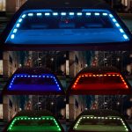 Set 20 LED RGB neon, lumini ambientale pentru luneta - ShopSee - Magazin online
